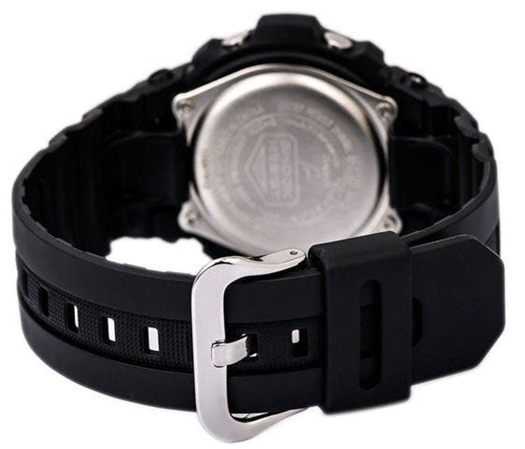Casio G-Shock Ana-Digi Tough Solar Atomic 200m Black Resin Watch AWGM100B-1A