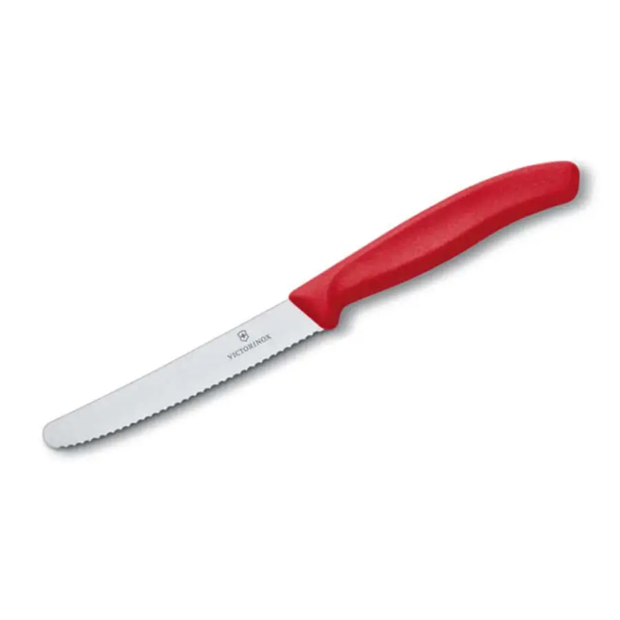 6.7831 Victorinox Swiss Classic Tomato & Sausage Knife Wavy