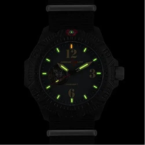 ArmourLite Men’s Caliber Series Automatic Nylon Band Watch
