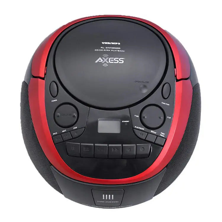 Axess Bluetooth AM/FM/CD/MP3 Stereo Cassette Recorder
