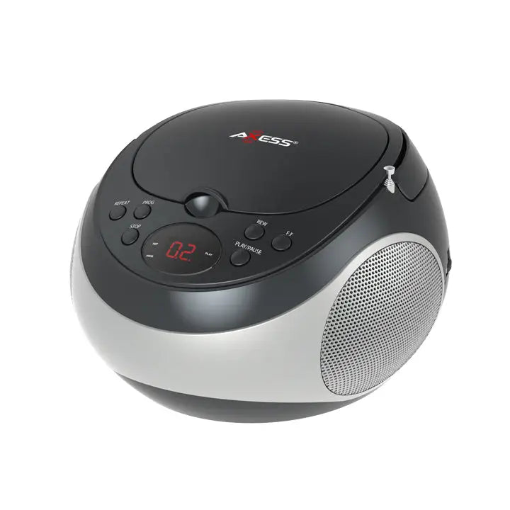 Axess CD Radio Boombox (Black) PB2710 - Misc