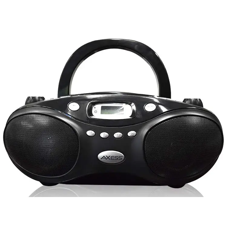 Axess Portable Thunder Blast CD Player AM/FM Bluetooth