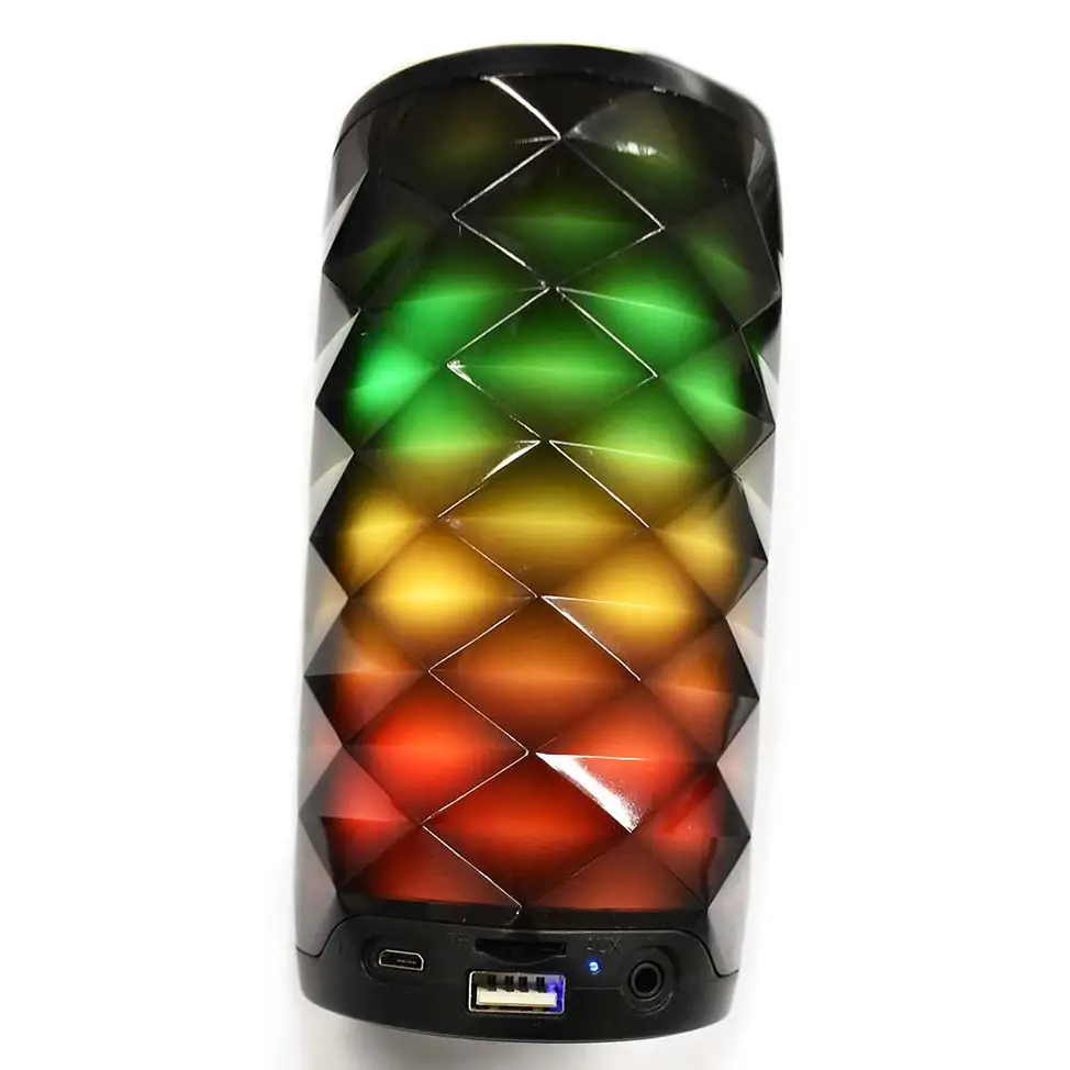 Axess SPBL1061 Bluetooth Crystal LED Speaker Night Light