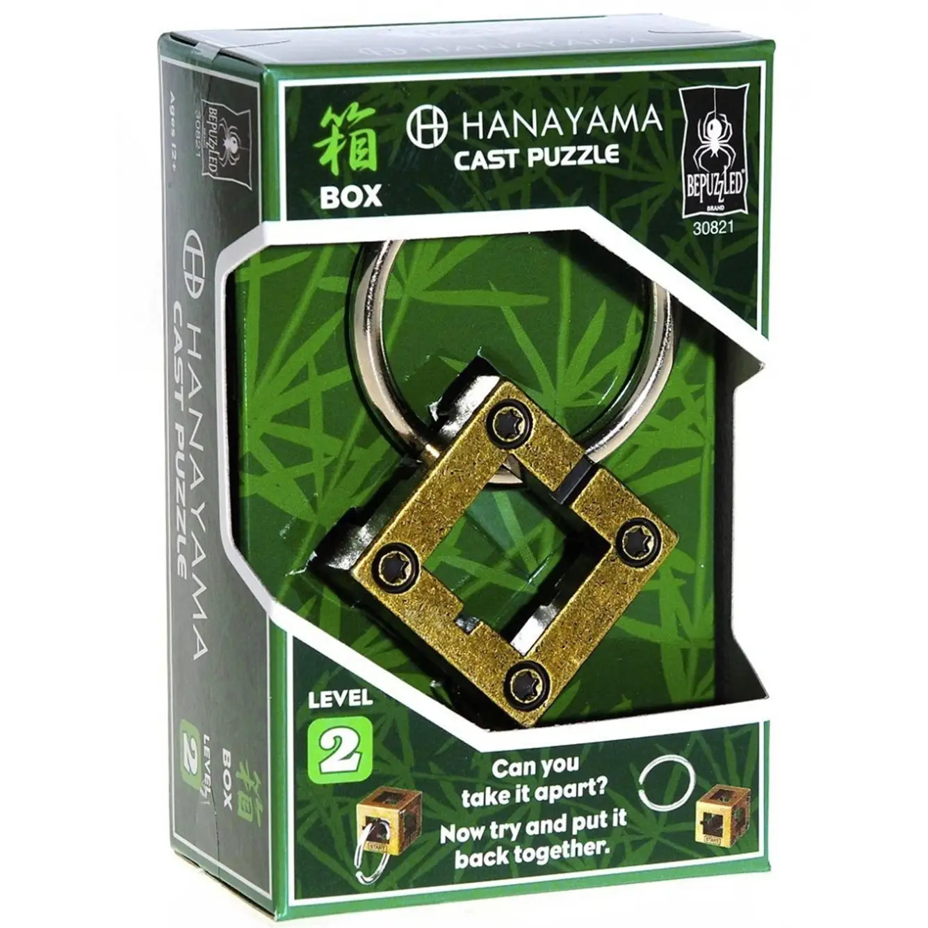 BePuzzled Box Hanayama Cast Puzzle Brain Teaser 30821 (Level