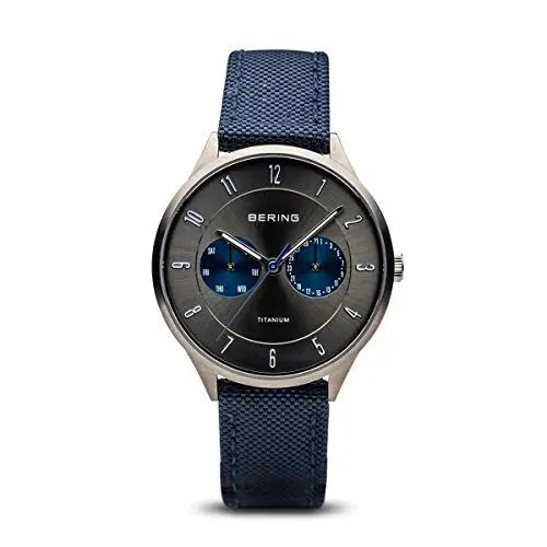 Bering Men’s Analogue Quartz Watch with Textile Strap