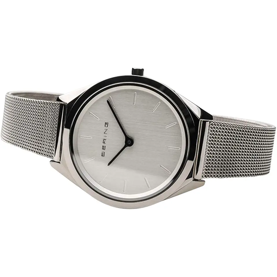 Bering Ultra Slim 4.8 Wrist Watch Analog Quartz 17031-000 -