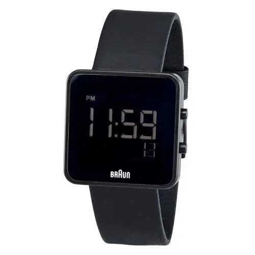 Braun Black Digital Watch BN0046BKBKG