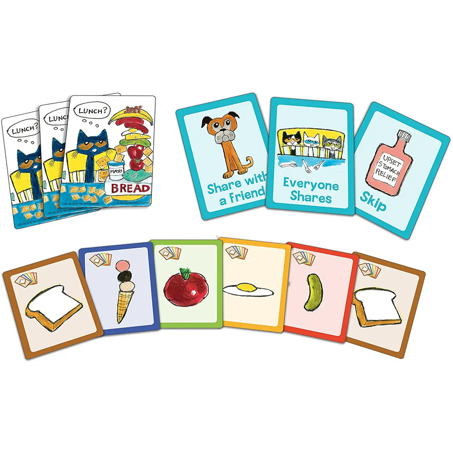 Briarpatch Pete the Cat Big Lunch Travel Size Tin Game 01527