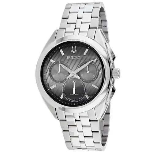 Bulova Men’s Curv Stainless Steel Watch 96A186 - Men’s