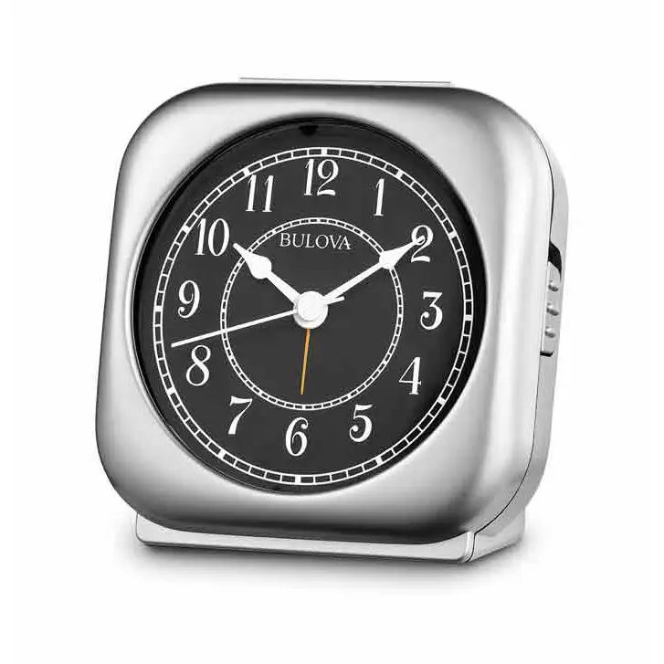 Bulova Silent Knight Alarm Clock B1871 - Misc
