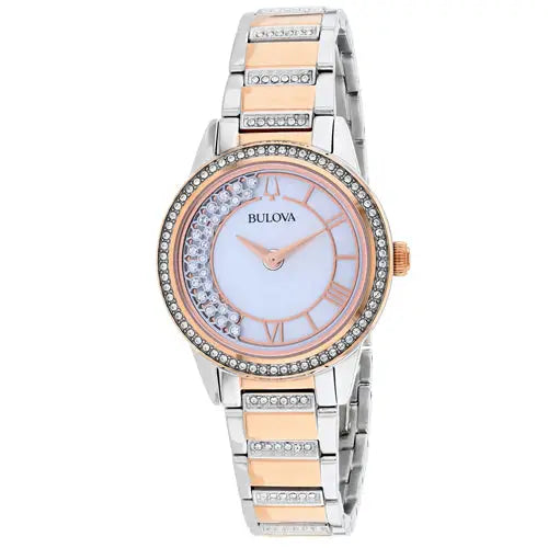 Bulova Women’s TurnStyle Stainless Steel Watch 98L246 -