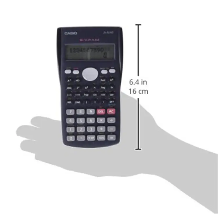 Casio 10-Digits 240 Functions Non-Programmable Scientific