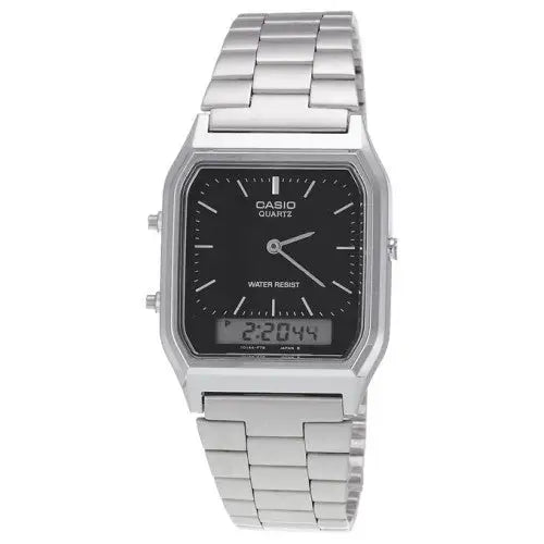 Casio Analog Digital Men’s Watch Dual Time AQ-230 AQ230A -