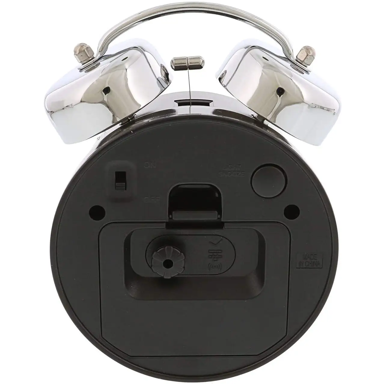 Casio Analog Quartz Snooze Table Top Black Bell Alarm Clock