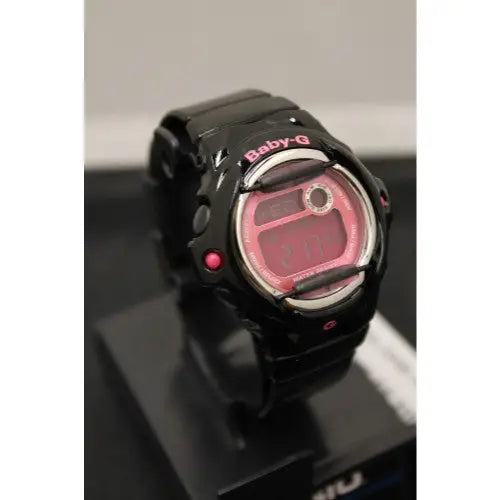 Casio Baby-G Woman’s Black Resin Strap Watch BG169R-1B -