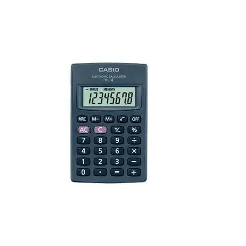 Casio Big Display 8 Digit Calculator HL4T - Watches