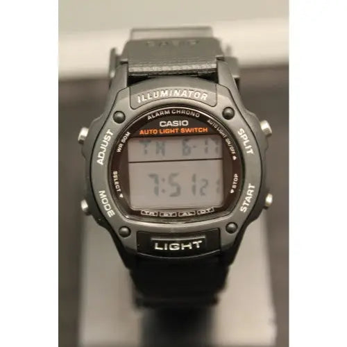 Casio Digital Dual Time 50M Alarm Light Watch W93H-1 -