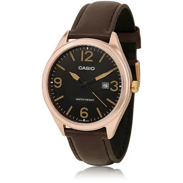 Casio Enticer Analog Black Dial Men s Watch MTP 1342L 1B2DF A628