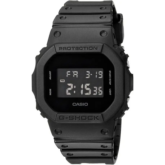 Casio G-Shock Digital Quartz 200m Black Resin DW5600BB-1 -