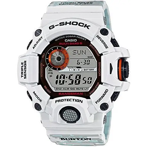 Casio G-Shock Limited Edition Burton Solar Blue/White Resin