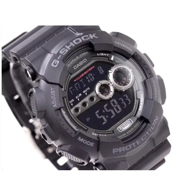 Casio G-Shock X-Large 200m High Intensity LED Black Resin