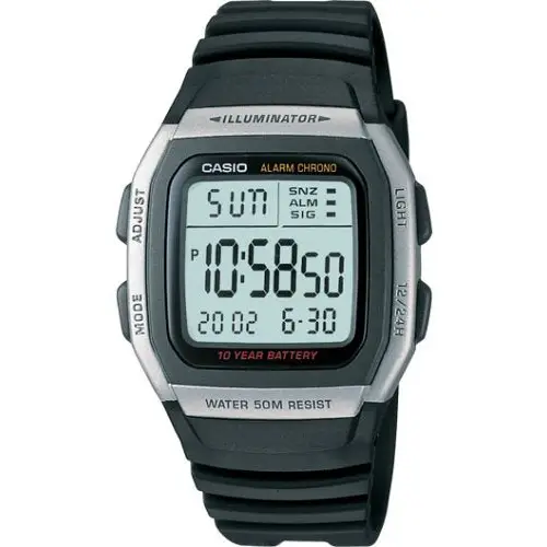 Casio Men’s Alarm Chronograph Digital Sport Stainless Steel