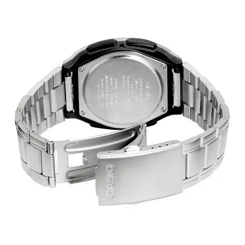 Casio Men’s Ana-Digi Databank 10-Year Battery Stainless