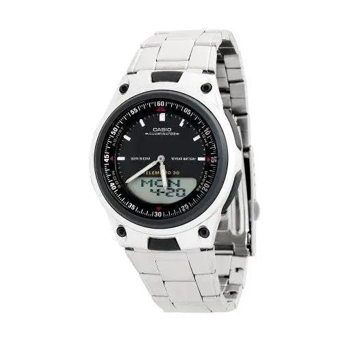 Casio Men’s Analog Digital 30 Databank Watch AW80D-1 -