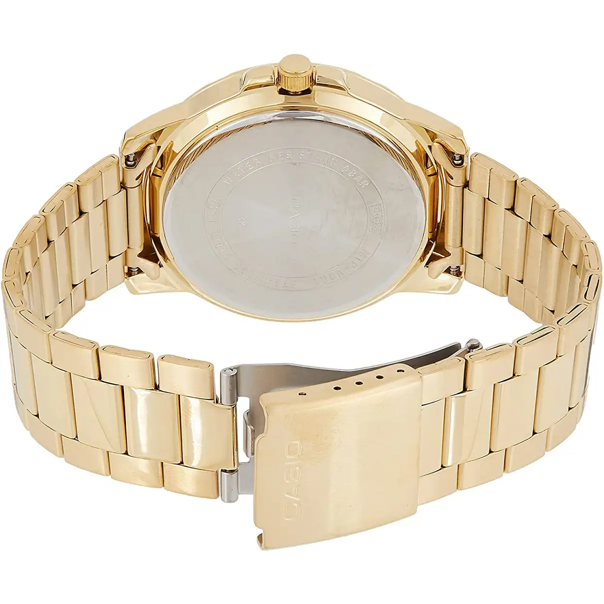 Casio Men’s Analog Quartz Gold Tone Stainless Steel Watch