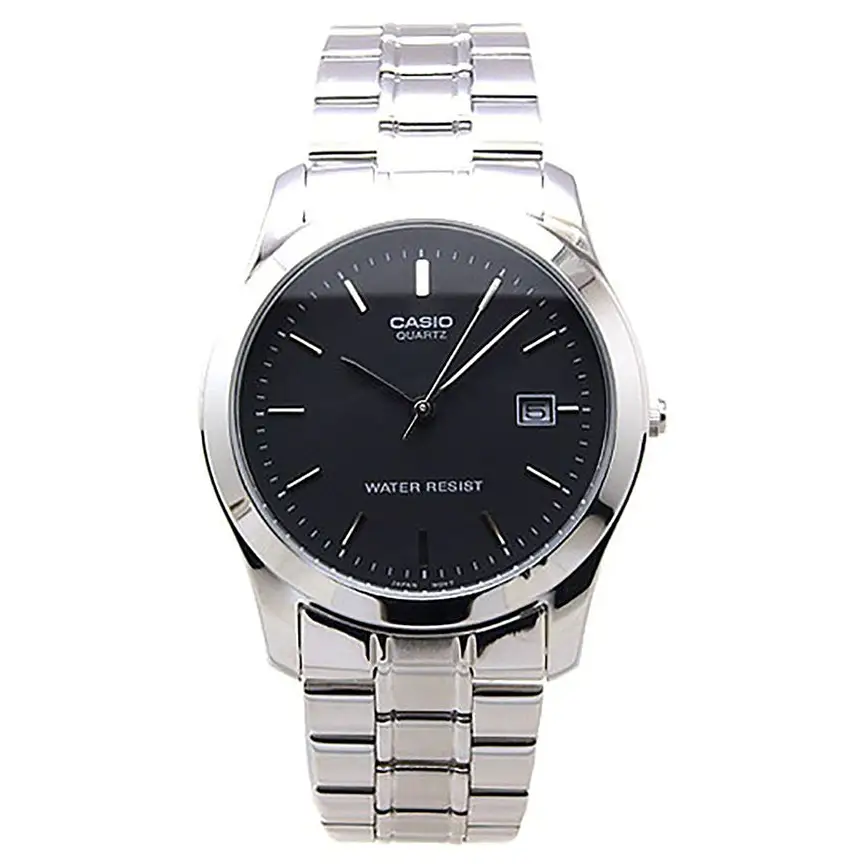 Casio Men’s Analog Quartz Stainless Steel Watch MTP1141A-1A