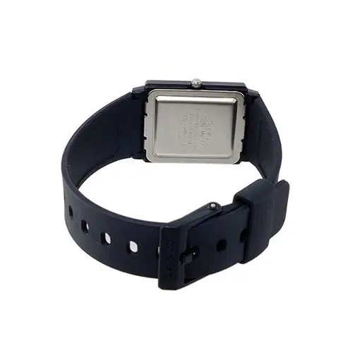 Casio Men’s Analog Quartz Water Resistant Black Resin Watch