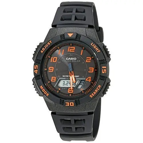 Casio Men’s Black Slim Solar Multi-Function Analog-Digital