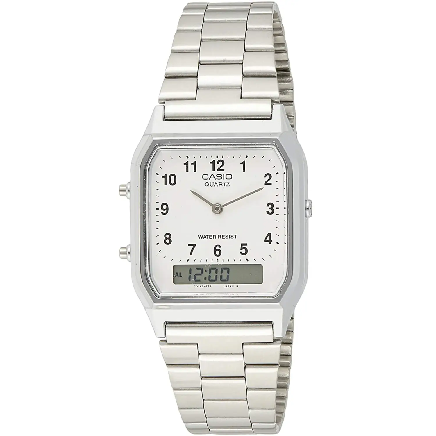 Casio Men s Classic Stainless Steel Watch AQ230A 7B