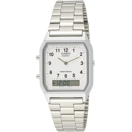 Casio Men’s Classic Stainless Steel Watch AQ230A-7B -