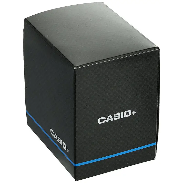Casio Men’s Digital 100m Silver Resin/Stainless Steel Watch