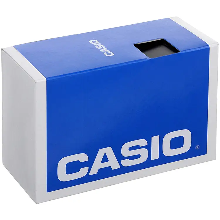 Casio Men’s Digital Quartz Stopwatch Stainless Steel Black