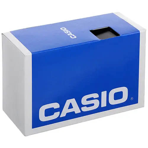 Casio Men’s ’Easy To Read’ Quartz Black Tone Resin Casual