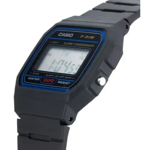 Casio Men’s F91W-1 Classic Black Digital Resin Strap Watch -