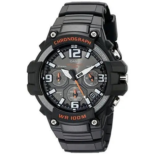 Casio Men’s Heavy Duty Design Stainless Steel Resin Band