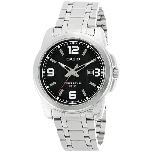 Casio Men’s MTP1314D-1AV Silver Stainless-Steel Quartz Watch