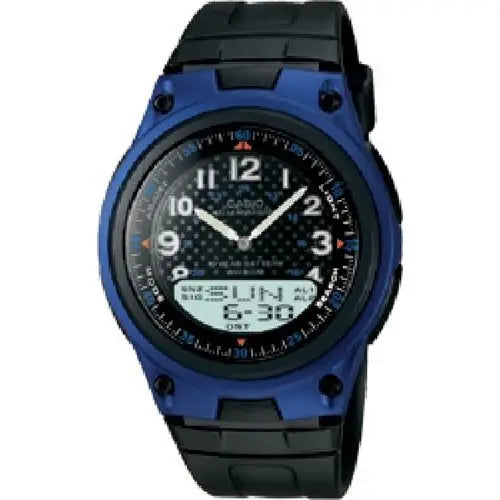 Casio Men’s Quartz 50m Black Resin Watch AW80-2BV - Misc