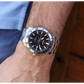 Casio Men’s Quartz Black Dial Stainless Steel Watch