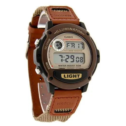 Casio Men’s W89HB-5AV Illuminator Sport Resin Strap Watch -