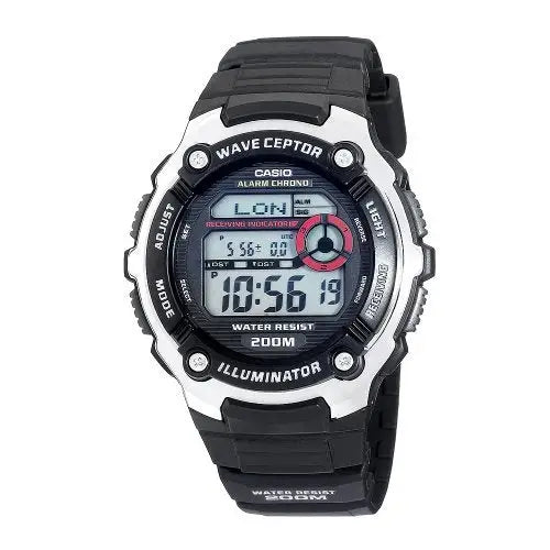 CASIO MEN’S WAVE CEPTOR ATOMIC SPORT WATCH WV200A - Misc
