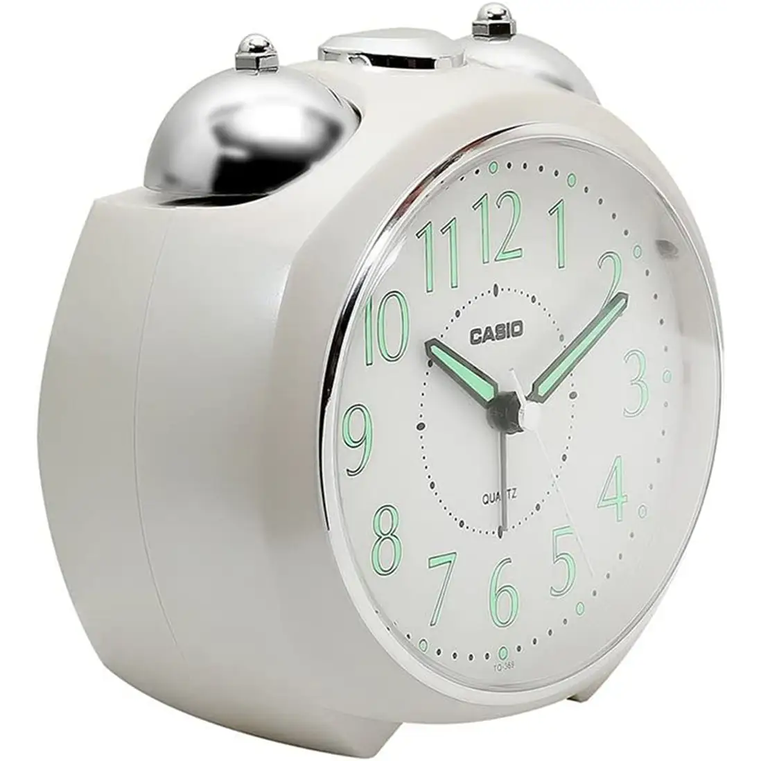 Casio Snooze Micro-light Bell Alarm Clock TQ369-7D - Watches