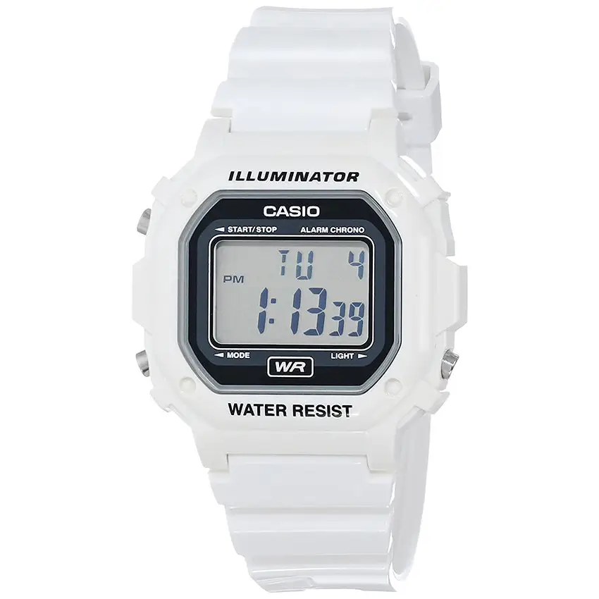 Casio Unisex Resin Case Grey Dial Digital Display 30m