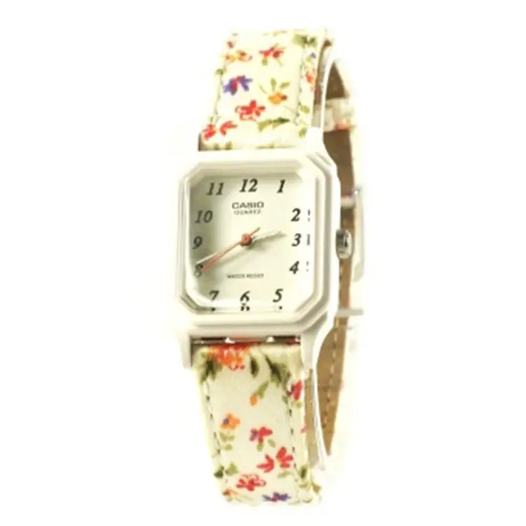 Casio Women’s Analog Display White Dial Resin Watch