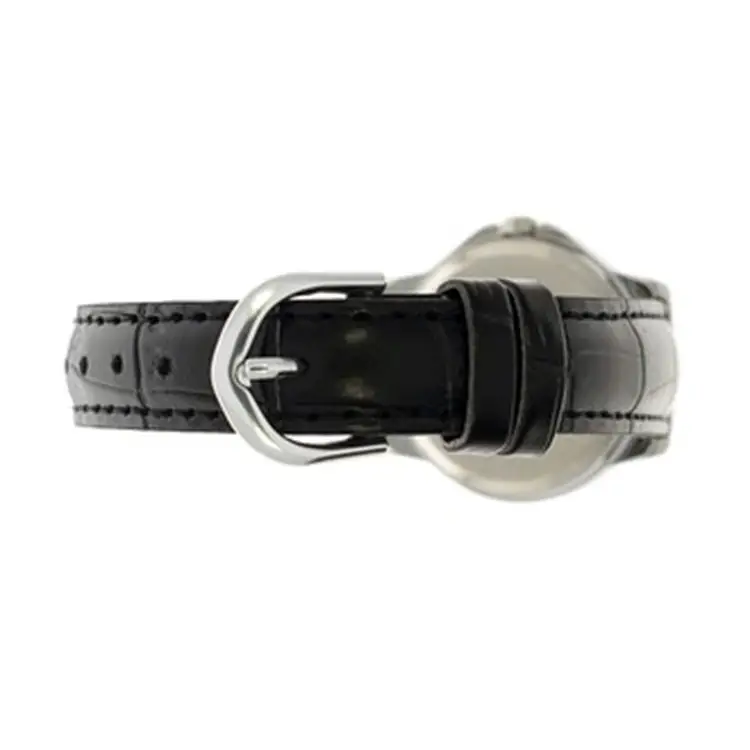 Casio Women’s Analog Quartz Stainless Steel Black Leather
