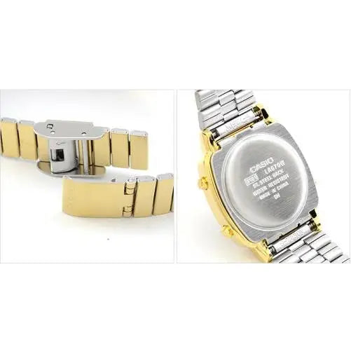 Casio Women’s Classic Digital Gold Watch LA670WGA-1 -