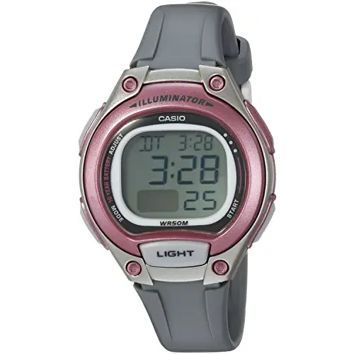 Casio Women’s Classic Digital Quartz 50m Gray Resin Watch